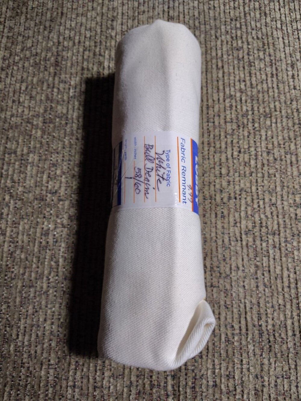 Fabric Remnant Type, Size, Color, Material And Manufacturer Varies See Pictures
